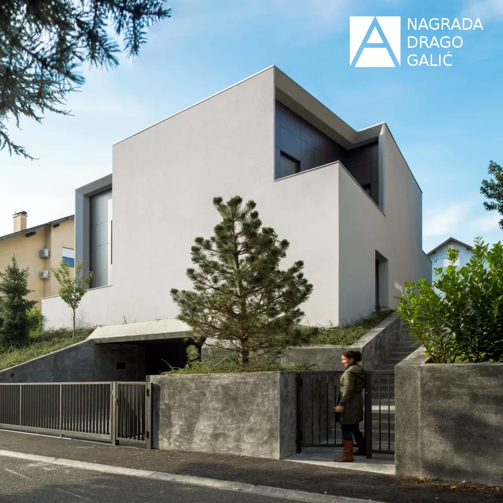 2016 Nominacija za nagradu Drago Galić za Obiteljsku kuću na Zelenjaku - Dva Arhitekta Zidarić
