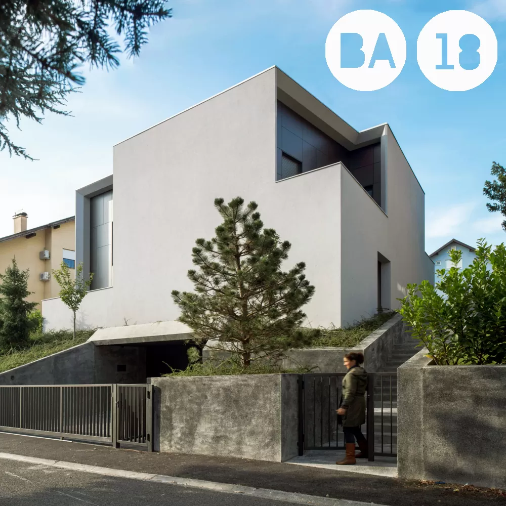 2018 Nominacija za BA Award za Obiteljsku kuću na Zelenjaku - Dva Arhitekta Zidarić