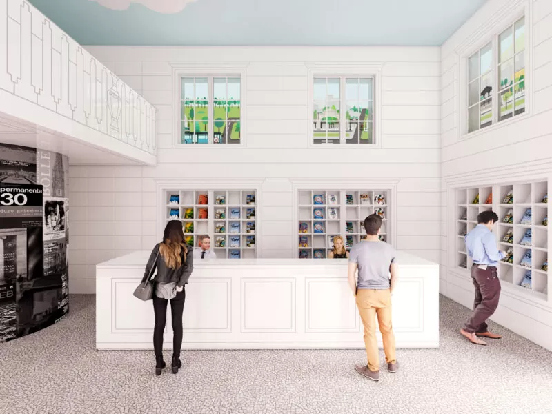 Turistički informativni centar Zagreb - Dva Arhitekta Zidarić