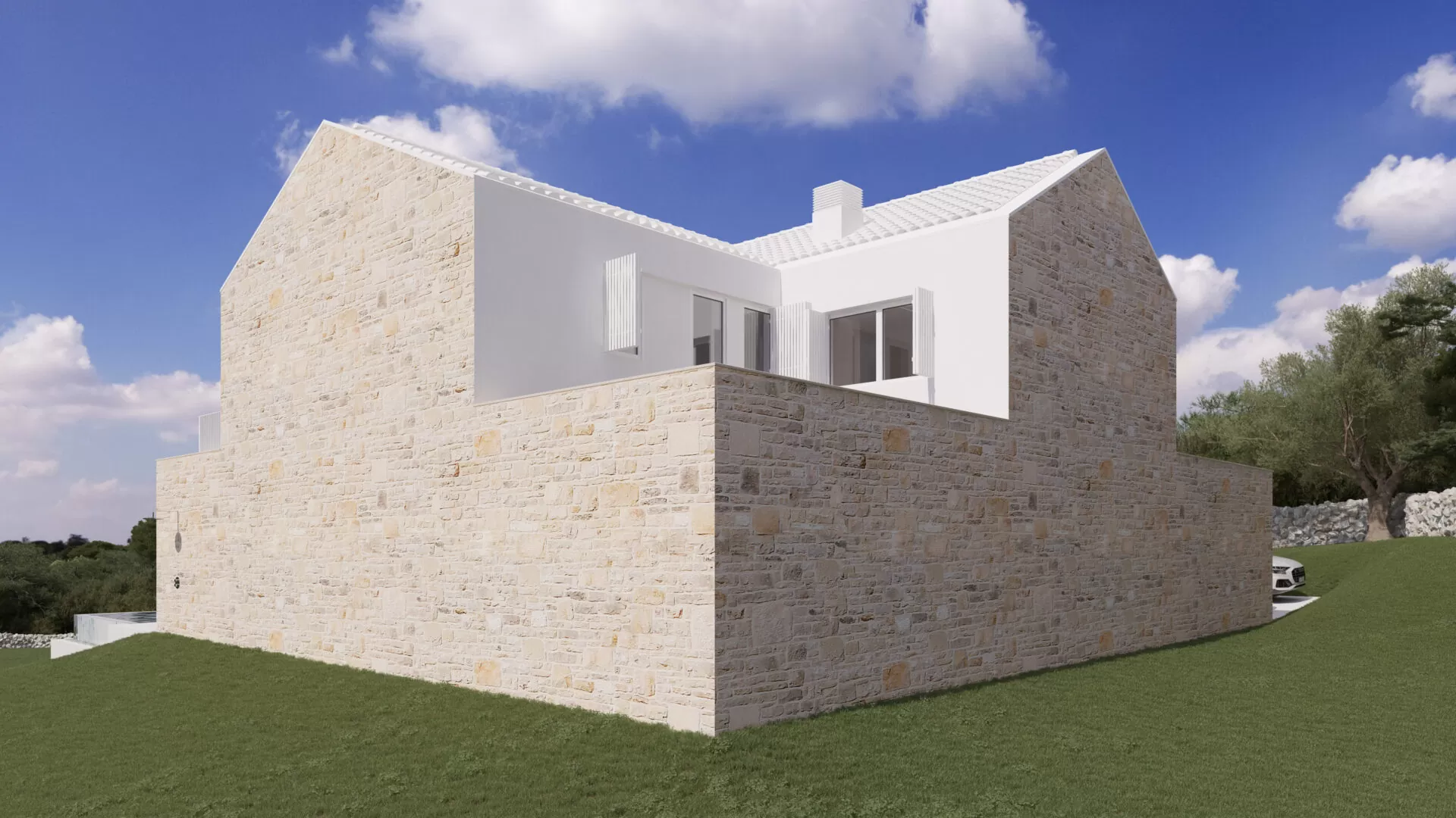 Kuća Novalja 04 - Dva Arhitekta Zidarić