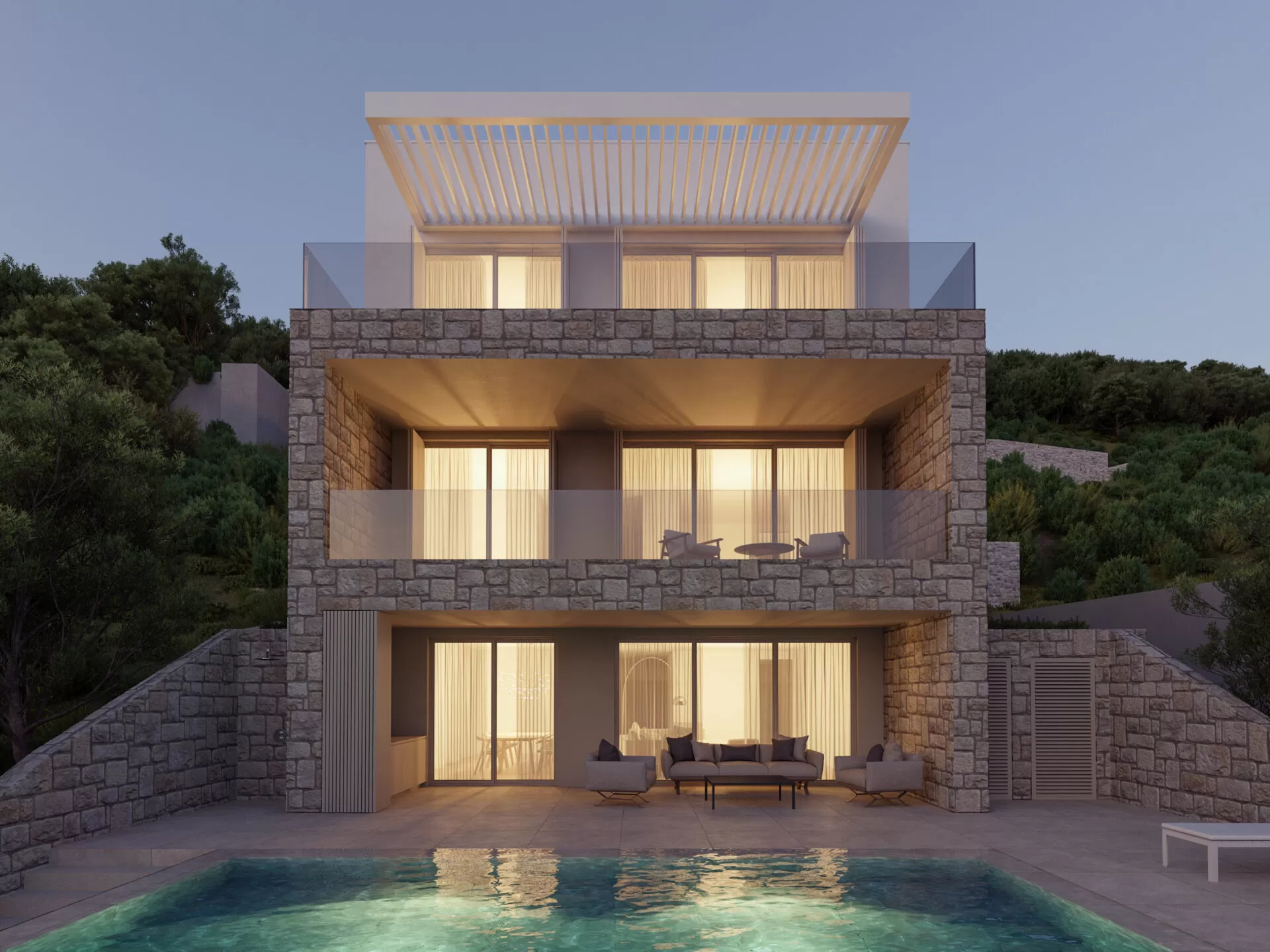 Kuća Slano 03 - Dva Arhitekta Zidarić