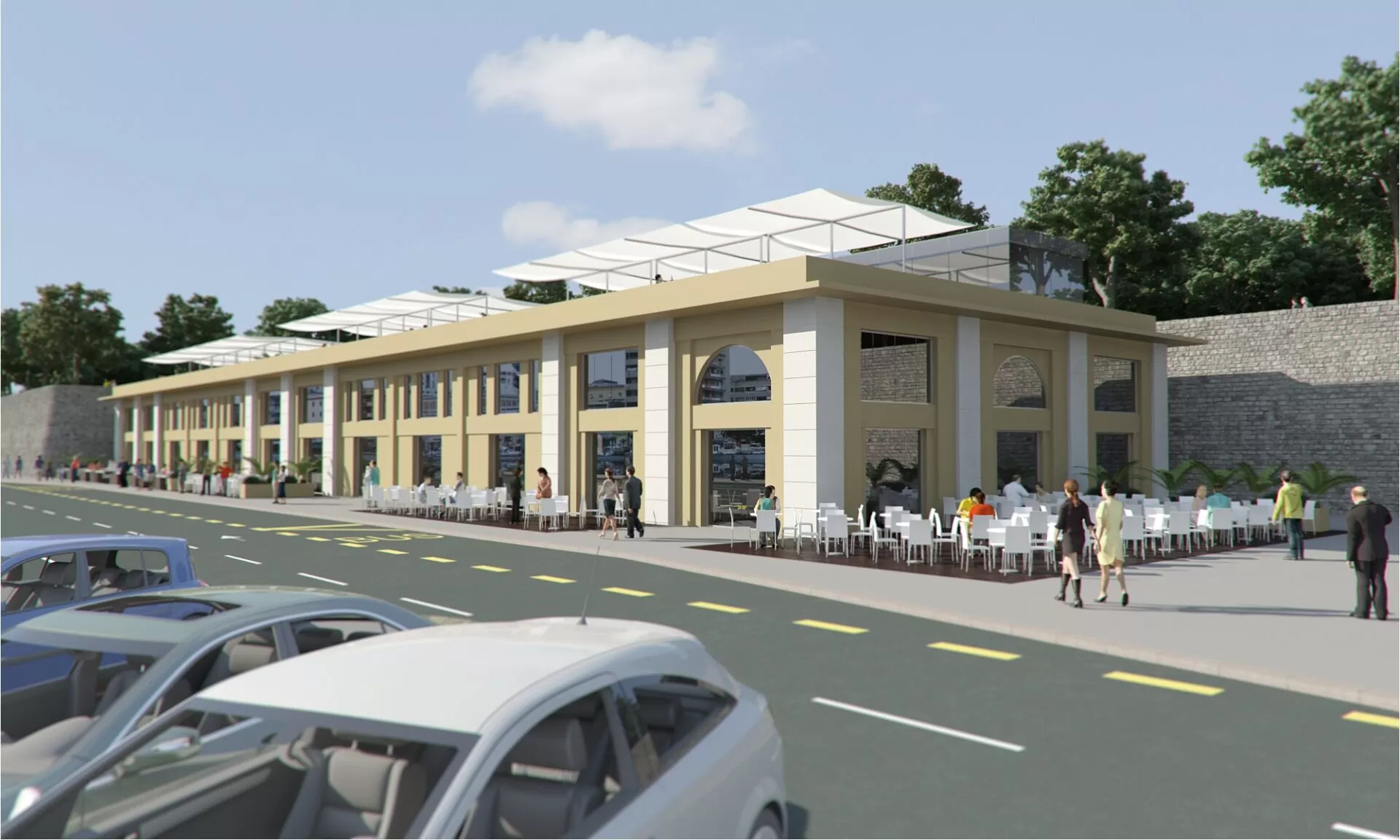 Market u Zadru 01 - Dva Arhitekta Zidarić