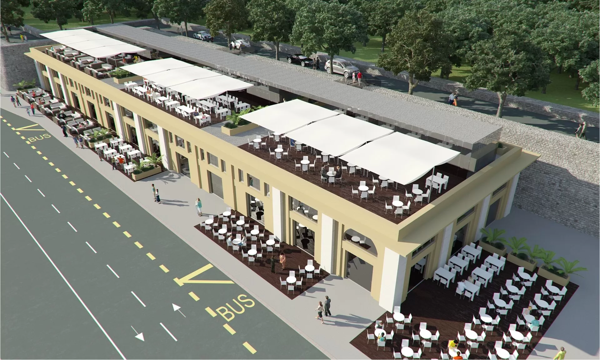 Market u Zadru 04 - Dva Arhitekta Zidarić