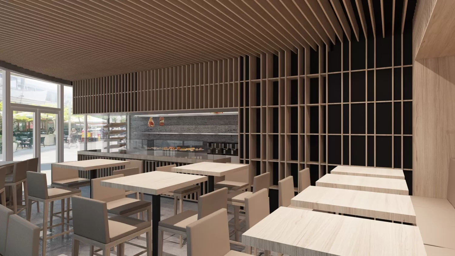 Restoran Iblerov trg 01 - Dva Arhitekta Zidarić