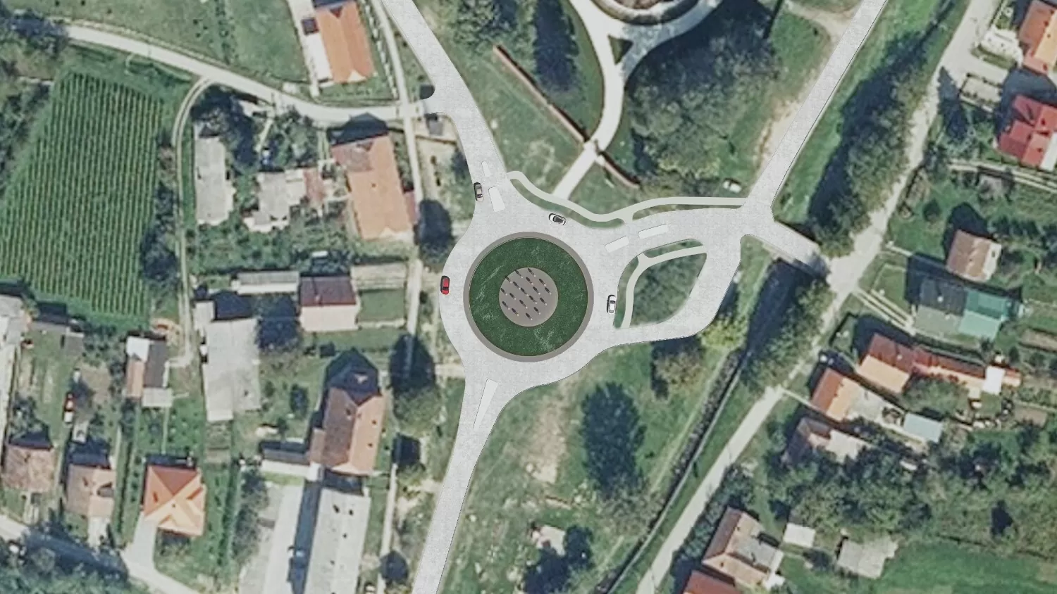 Kutjevo javni prostori I 11 - Dva Arhitekta Zidarić