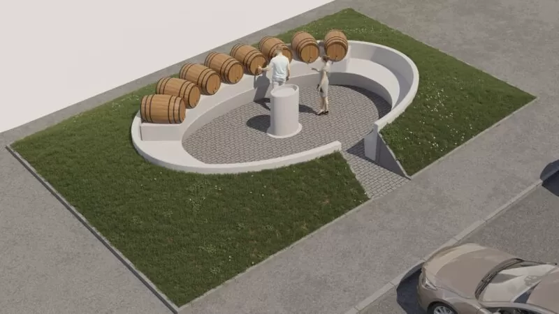 Kutjevo javni prostori II - Dva Arhitekta Zidarić